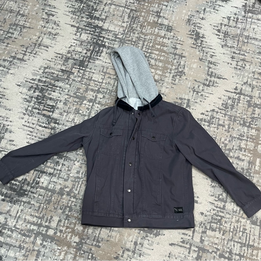 Vans hoodie/denim men’s jacket